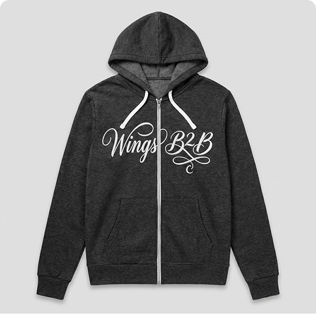 Áo khoác hoodie zip-up